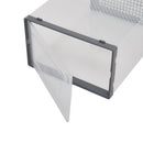 Cottonfy UK 12x Stackable Shoe Storage Box Organiser