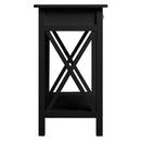 Cottonfy UK Wooden One Drawer Slim Console Table