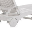 Breeins Outdoor Folding Lounge Chair Recliner With Wheels
