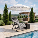 Breeins Zero Gravity Outdoor Recliner With Seat Cushion & Headrest