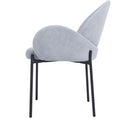 Livingandhome Set of 2 Modern Upholstered Armrest Chairs