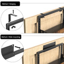 Lifeideas Steel and Wood Over-the-Door Kitchen Pantry Organizer