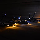 720 LED 9.3m Premier Clusterbrights Indoor Outdoor Multifunction Mains Operated Christmas Cluster Lights with Timer in Cool & Warm White Mix