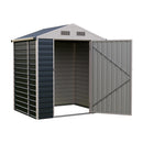6x4FT/6x8FT Metal Apex Roof Garden Tool Storage Shed