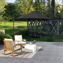Outsunny 2.5M Offset Roma Patio Umbrella W/ 360° Rotation