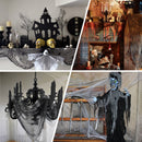 Stretchable Black Halloween Gauze Decoration