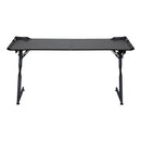 Livingandhome Modern Gaming Desk with LED