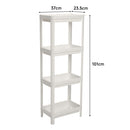 Lifeideas Compact 4-Tier Freestanding Storage Rack