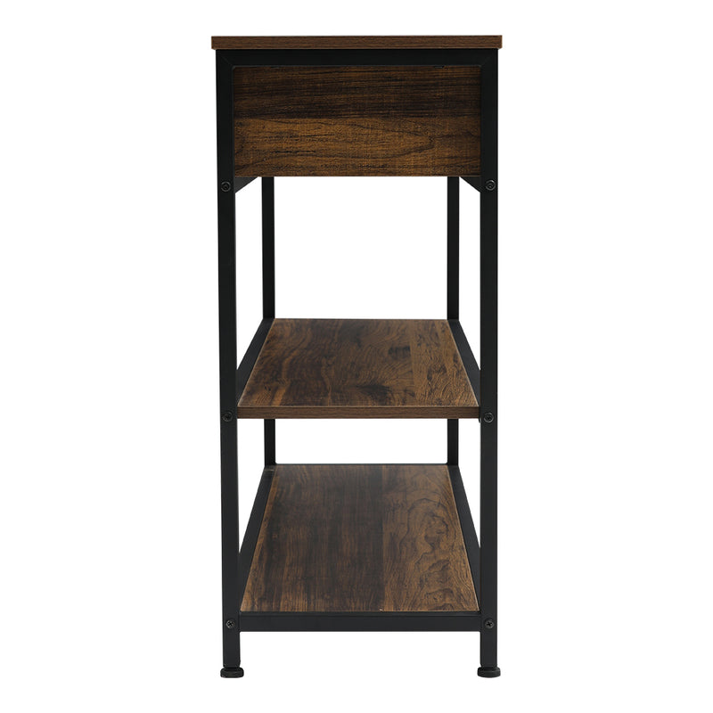 Livingandhome Vintage Console Table with Drawers