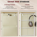 HOMCOM Fabric Chest of Drawers, Dresser for Bedroom,