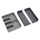 Livingandhome Expandable 12-Compartment Cutlery Tray Drawer Organiser