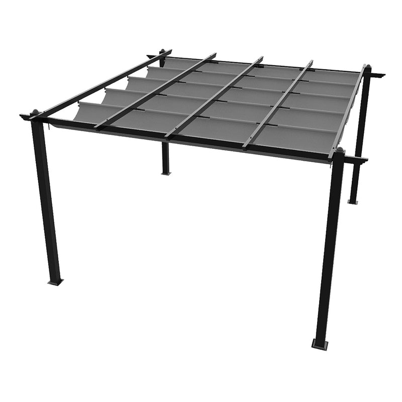 Breeins Retractable Roof Pergola with Weatherproof Canopy