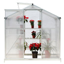 Breeins Aluminium Hobby Greenhouse with Base and Window Opening