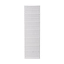 Livingandhome 6-Tier Foldable Storage Rack with Doors