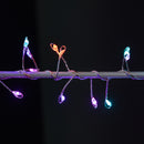 60cm Light up Metal Hanging Christmas Star Decoration with 280 Rainbow LEDs
