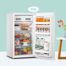 Comfee White 93L Under Counter Fridge with 3 Glass Shelves