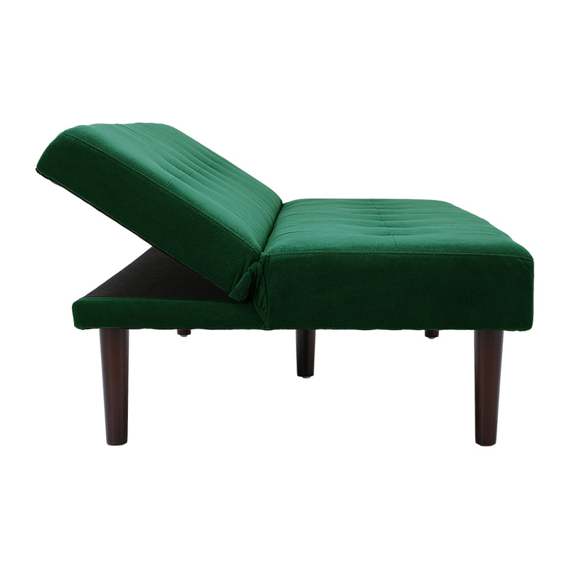 Livingandhome Tufted Upholstered Convertible Sofa