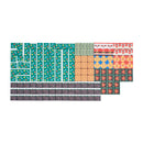 Kidkid Merry Christmas Theme Children Magnetic Building Blocks Toy Set