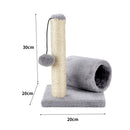 KidKid Cat Scratching Post with Toys and Tunnel