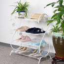 Lifeideas 4-Tier Entryway Shoe Storage Unit