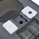 Livingandhome Fully Enclosed Cat Litter Box with UV Sterilization