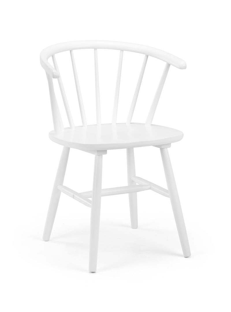 Set Of 2 Modena Dining Chairs - White