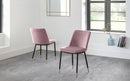 Delaunay Dining Chair - Pink/Grey/Blue/Mustard