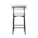 Livingandhome Set of 2 Plywood Counter Bar Stools