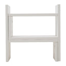 Livingandhome Adjustable Desktop Storage Shelf