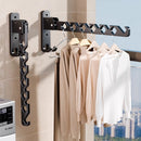 Lifeideas 2Pcs Wall Mounted Coat Drying Hanger