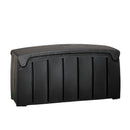 1.15m x 61cm Large Black Garden Storage Box with 300 Litre Capacity with Padlockable Lid