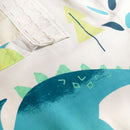 Bedlam Dino Pencil Pleat Curtains in Multi