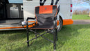 Directors Chair Orange & Black
