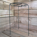 Tom Chambers Urban Dark Green Metal Herbaceous Garden Plant Support Grow Through Medium 50cm X 30cm