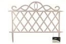 27cm x 48cm  Plastic Garden Border Fence Edging with Lattice Design