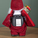 35cm Battery Operated Walking Christmas Musical Gonk in Red