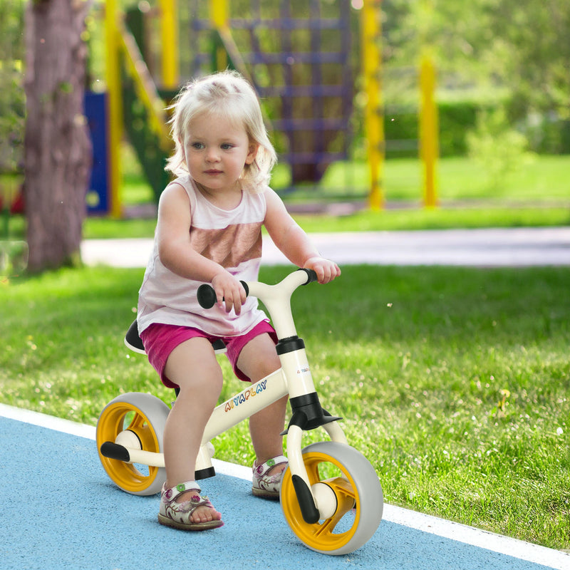 AIYAPLAY Children's Balance Bike - White