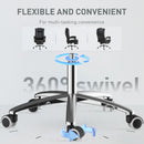 Vinsetto Executive Office Chair Computer Desk Chair For Home W/ Footrest, Black