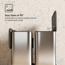 8L Hanging Kitchen Bin, Rubbish Bin W/ Stay-Open Lid For Under Sink