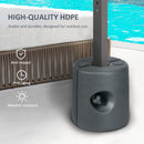 Outsunny Gazebo Weights Set Of 4 For Pop Up Gazebo, 48KG