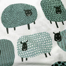 Fusion Dotty Sheep Duvet Cover Set in Duck Egg
