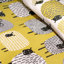 Fusion Dotty Sheep Duvet Cover Set in Ochre