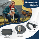Double Camping Chair with Cup Holders and Carrying Bag