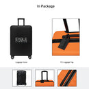 Eagle Express Eagle-Wood ABS Hard Trolley Lightweight Expandable Luggage Trolley 3 Piece Set - Orange