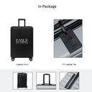 Eagle Express Eagle-Wood ABS Hard Trolley Lightweight Expandable Luggage Trolley 3 Piece Set - Silver