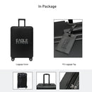 Eagle Express Royal Monarch ABS Hard Trolley Lightweight Expandable Luggage Trolley 3 Piece Set - Black