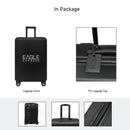 Eagle Express Venture ABS Hard Trolley Lightweight Expandable Luggage Trolley 3 Piece Set - Black