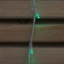 1.5m x 2m Light up Cascading Christmas Curtain Light with 240 Multi-Coloured LEDs