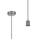 Dromore Suspension Kit with 1 Light Nickel & Black