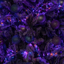 9.3m 720 LED Christmas Cluster String Lights with Timer in Rainbow on Clear Cable